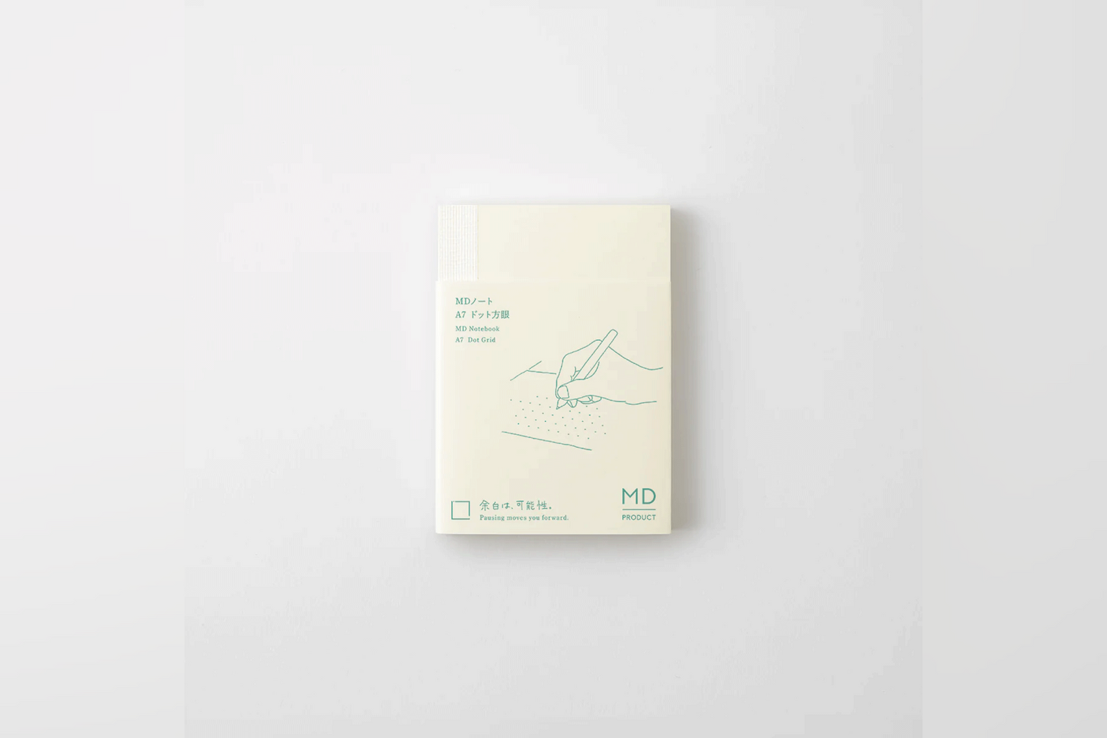 Midori MD Notebook - A7 - Dot Grid - 176 Pages -
