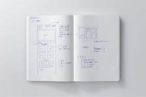 Stalogy 365Days Notebook - A5 - Dot Grid - 368 Pages - Black