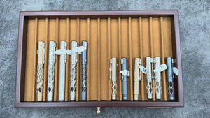 Black Forest Pens MultiMill Minimo Fountain Pen - Grey Anodised Aluminium