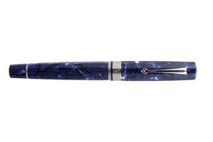 OMAS Paragon Fountain Pen in Blue Royale with Silver Trim