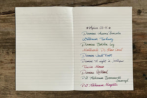 Apica CD-11 Notebook Navy - A5 - Lined - 56 Pages
