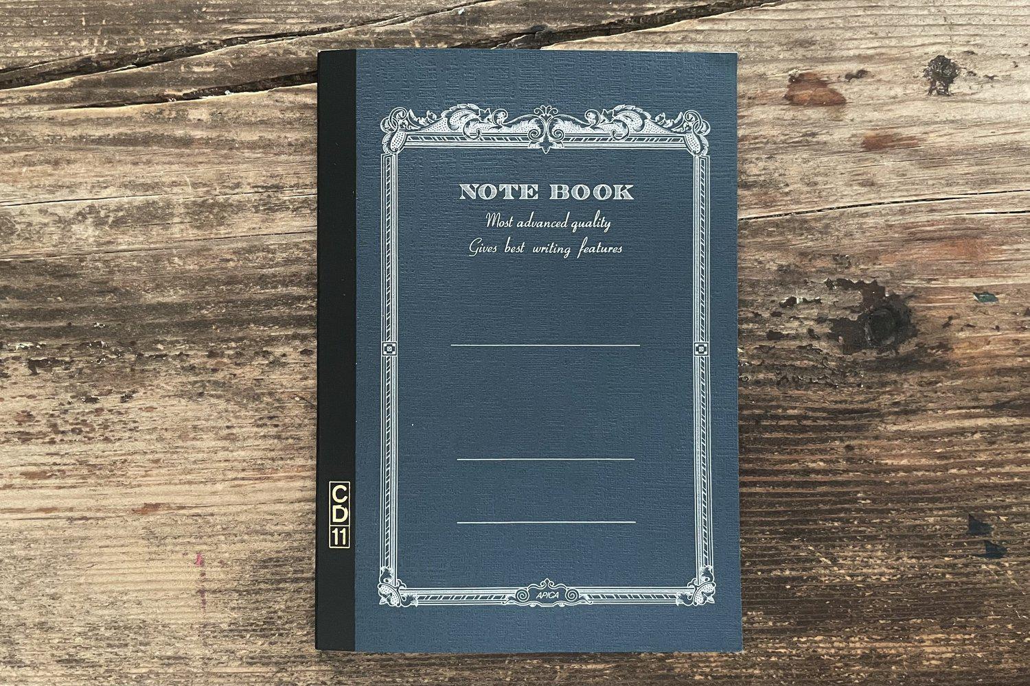 Apica CD-11 Notebook Navy - A5 - Lined - 56 Pages