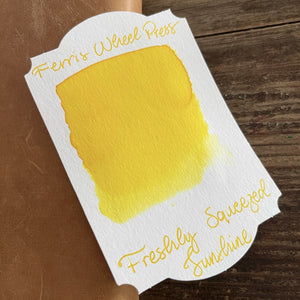 Ferris Wheel Press Freshly Squeezed Sunshine Ink