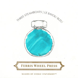 Ferris Wheel Press Three Steamboats Ink