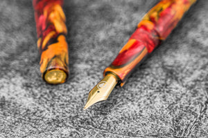 Galen X Studyo Agackakan - Fountain Pen V1 - Desert Sunset