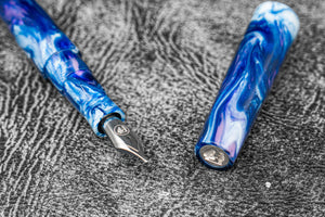 Galen X Studyo Agackakan - Fountain Pen V1 - Galaxy Trek Nebule