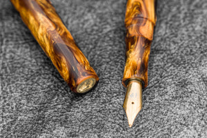 Galen X Studyo Agackakan - Fountain Pen V1 - Tortoise