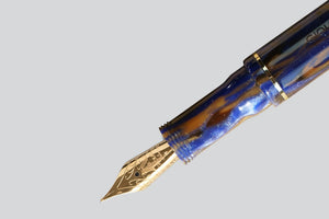 Gioia Alleria Crepuscolo Fountain Pen Gold Trim