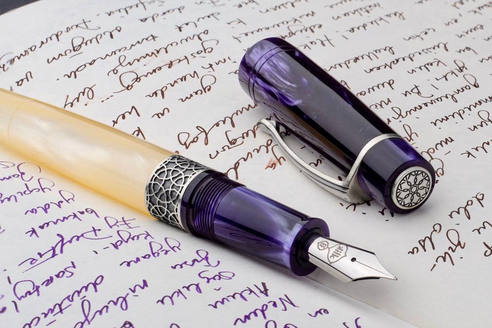 Kilk Celestial Fountain Pen - Purple