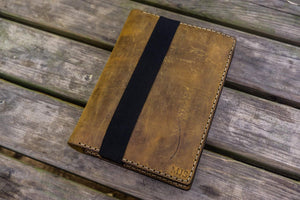 Leather Rhodia A5 Notebook & iPad Mini Cover - Crazy Horse Brown
