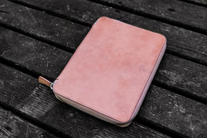 Leather Zippered A5 Leuchtturm1917 Notebook Folio - Undyed Leather