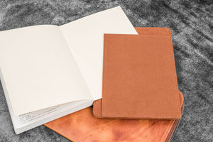 Leather Zippered Writer's Bank Bag - Pen Pouch - Crazy Horse Tan