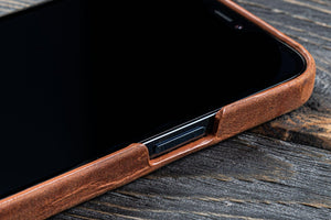 Leather iPhone 13 Pro Max (6.7) Hard Back Cover