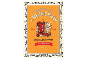 Life Writing Paper Notepad - A5 - Cream - 60 Pages