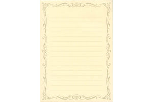 Life Writing Paper Notepad - A5 - Cream - 60 Pages