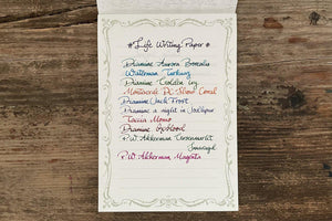 Life Writing Paper Notepad - A5 - White - 60 Pages