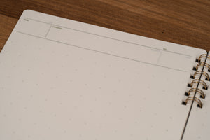 Logical Prime Notebook - W Ring - A5 - Dot Grid - 100 Pages