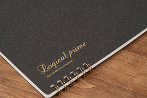 Logical Prime Notebook - W Ring - A5 - Graph - 100 Pages