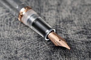 Nahvalur X Galen Original Rose Gold Fountain Pen - Demo