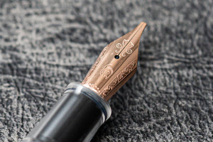 Nahvalur X Galen Original Rose Gold Fountain Pen - Demo