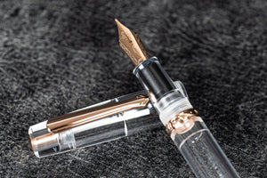 Nahvalur X Galen Original Rose Gold Fountain Pen - Demo