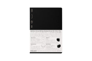 Stalogy 365Days Notebook - A5 - Blank - 368 Pages - Black