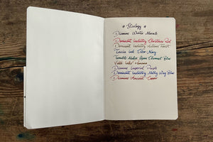 Stalogy 365Days Notebook - A5 - Blank - 368 Pages - Black
