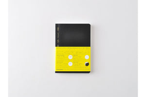 Stalogy 365Days Notebook - A6 - Grid - 368 Pages - Black