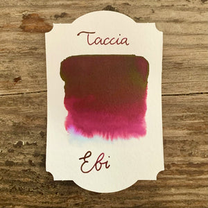 Taccia Ebi Purple Red Ink