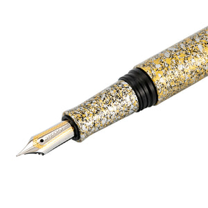 Taccia Granite Stone Fountain Pen - Yellow GT