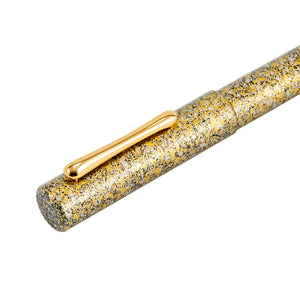 Taccia Granite Stone Fountain Pen - Yellow GT