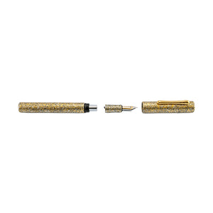Taccia Granite Stone Fountain Pen - Yellow GT