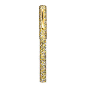 Taccia Granite Stone Fountain Pen - Yellow GT
