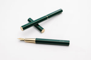 Ystudio Classic Revolve Fountain Pen - Green