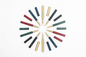 Ystudio Classic Revolve Fountain Pen - Red