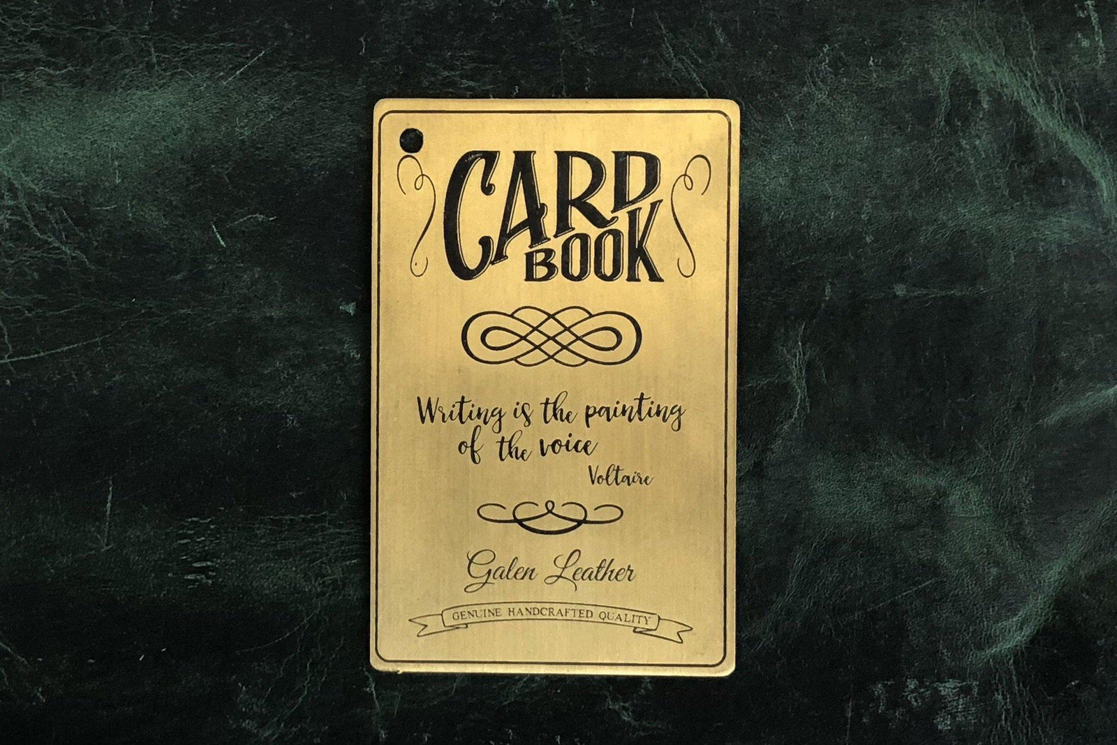 Brass CardBook