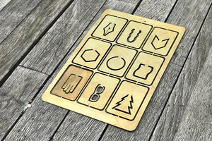 Brass Paper Clip Set