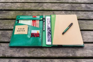 Composition Notebook Cover With iPad Air/Pro Pocket - Green