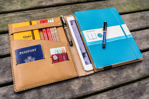 Composition Notebook Cover With iPad Air/Pro Pocket - Natural