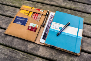 Composition Notebook Cover With iPad Air/Pro Pocket - Natural