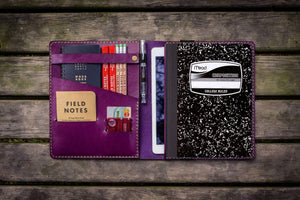 Composition Notebook Cover With iPad Air/Pro Pocket - Purple