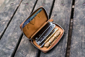 EDC Wallet - Crazy Horse Brown