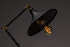 Gramophone - Industrial Black Desk Lamp