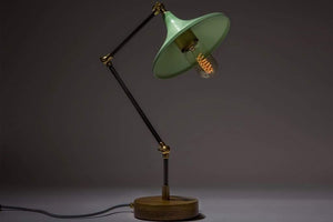 Gramophone - Industrial Mint Desk Lamp