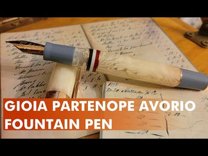 Gioia Partenope Madreperla Fountain Pen Rose Gold Trim