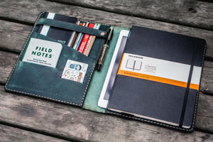 iPad Air/Pro & Extra Large Moleskine Cover - Crazy Horse Forest Green
