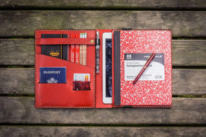 iPad Air/Pro & Extra Large Moleskine Cover - Red