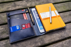 iPad Mini & Large Moleskine Cover - Navy Blue