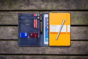 iPad Mini & Large Moleskine Cover - Navy Blue