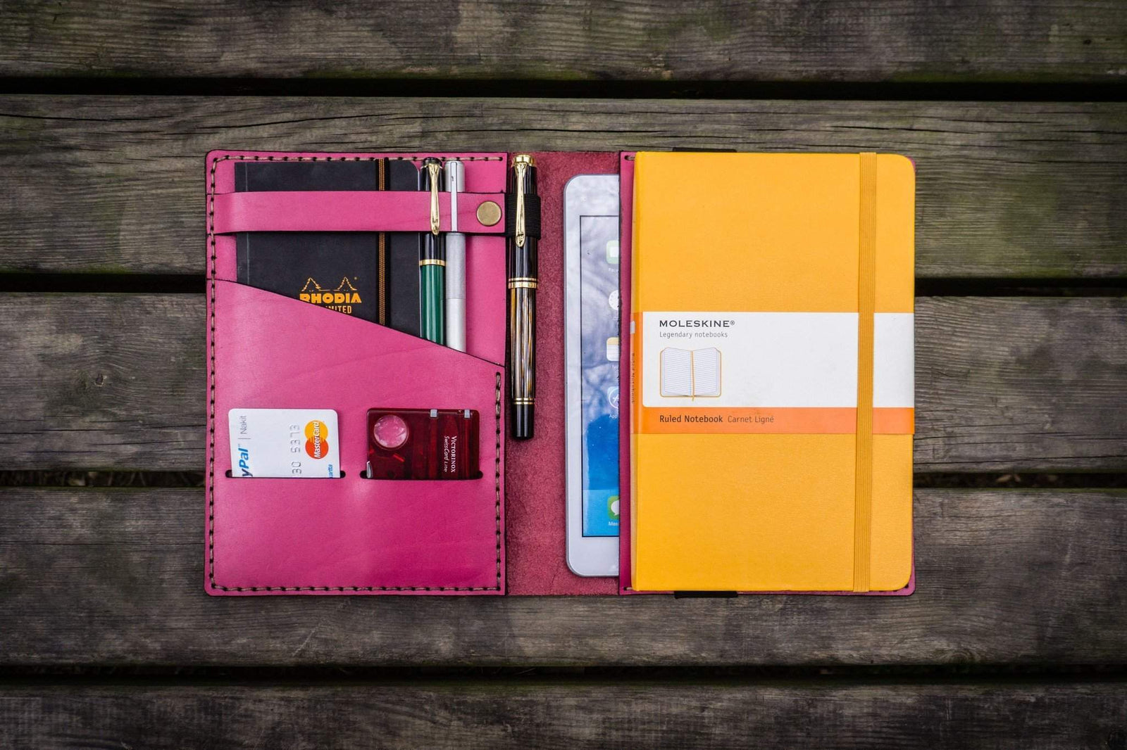 iPad Mini & Large Moleskine Cover - Pink